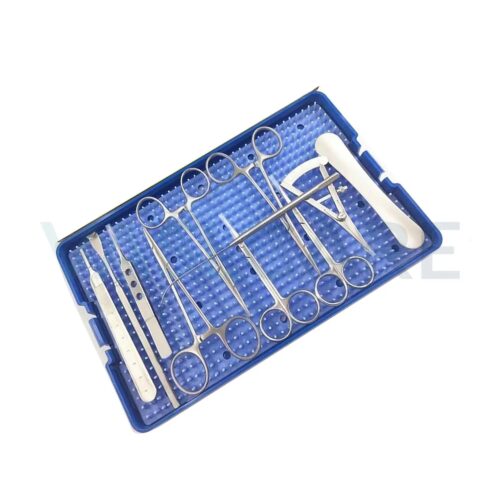 Blepharoplasty Set Eyelid Lift of 12Pcs Hemostatic Eye Operate Ophthalmic Brow Cataract Plastic Surgery Lid Surgery Instruments - Image 4