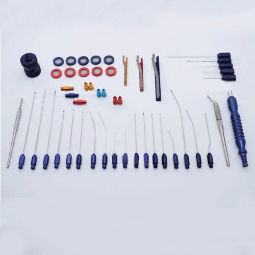 Complete Body Liposuction Cannulas Set Body Reshaping Nano Fat Harvesting Cannula Set Luer lock Fat Grafting Plastic Surgery kit - Image 6